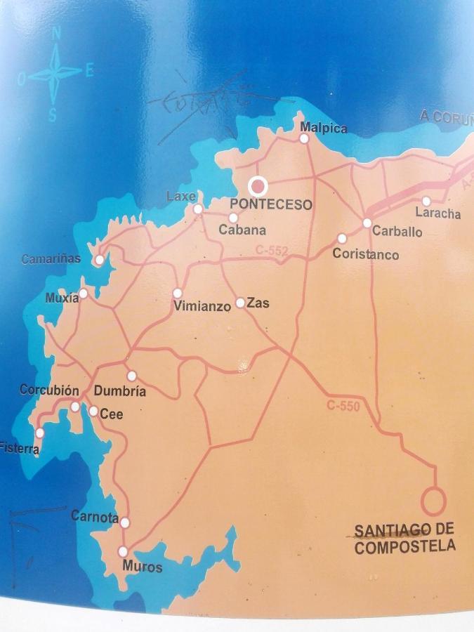 Terra Do Mar Atico Nuevo En Costa Da Morte, Camino De Los Faros Ponteceso Екстер'єр фото